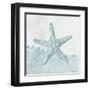 Coastal Mosaic - Starfish-Belle Poesia-Framed Giclee Print