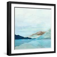 Coastal Mountains-Isabelle Z-Framed Art Print