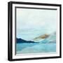 Coastal Mountains-Isabelle Z-Framed Art Print