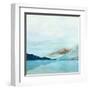 Coastal Mountains-Isabelle Z-Framed Art Print