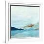 Coastal Mountains-Isabelle Z-Framed Art Print