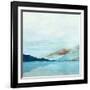 Coastal Mountains-Isabelle Z-Framed Art Print