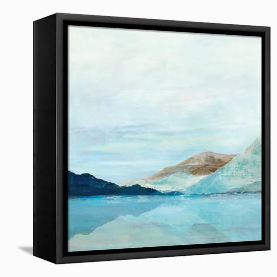 Coastal Mountains-Isabelle Z-Framed Stretched Canvas