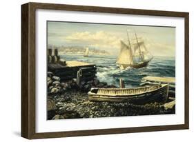 Coastal New England-Nicky Boehme-Framed Giclee Print