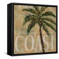 Coastal Palm - Mini-Todd Williams-Framed Stretched Canvas