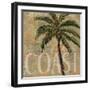 Coastal Palm - Mini-Todd Williams-Framed Art Print