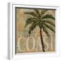 Coastal Palm - Mini-Todd Williams-Framed Art Print