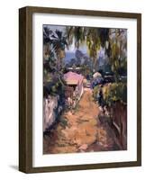 Coastal Path-Allayn Stevens-Framed Art Print