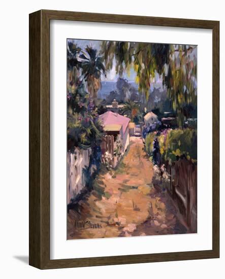 Coastal Path-Allayn Stevens-Framed Art Print