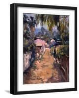 Coastal Path-Allayn Stevens-Framed Art Print