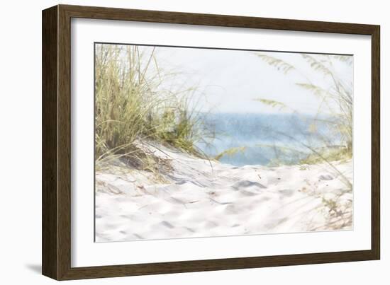 Coastal Photograpy Textured-Melody Hogan-Framed Art Print