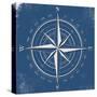 Coastal Pop Compass-Jace Grey-Stretched Canvas