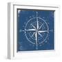 Coastal Pop Compass-Jace Grey-Framed Art Print