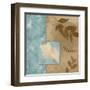 Coastal Relaxation-Lauren Gibbons-Framed Art Print