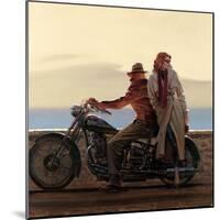 Coastal Ride-Brent Lynch-Mounted Art Print