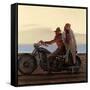 Coastal Ride-Brent Lynch-Framed Stretched Canvas