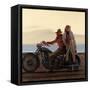 Coastal Ride-Brent Lynch-Framed Stretched Canvas