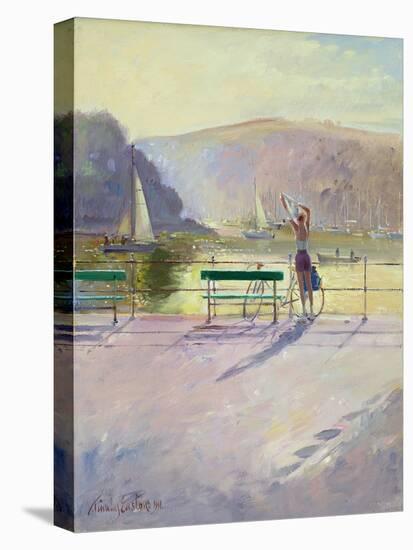 Coastal Rider-Timothy Easton-Stretched Canvas