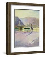 Coastal Rider-Timothy Easton-Framed Giclee Print