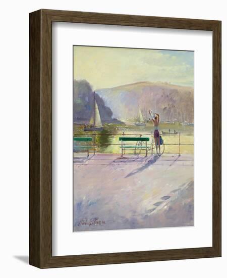 Coastal Rider-Timothy Easton-Framed Giclee Print