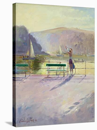 Coastal Rider-Timothy Easton-Stretched Canvas