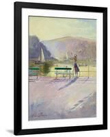 Coastal Rider-Timothy Easton-Framed Giclee Print