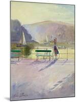 Coastal Rider-Timothy Easton-Mounted Giclee Print