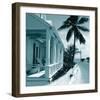 Coastal Road - Aqua-Malcolm Sanders-Framed Giclee Print