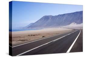 Coastal Road, Atacama Desert, Chile-Peter Groenendijk-Stretched Canvas