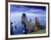 Coastal Rock Outcrops at Dun Balair, Tory Island, Ireland-Gareth McCormack-Framed Photographic Print