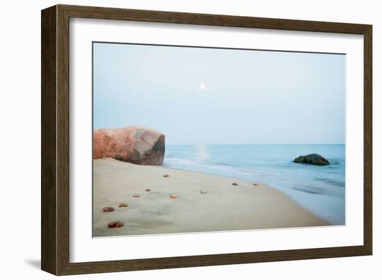 Coastal Rocks-Aledanda-Framed Art Print