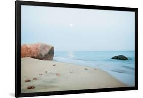 Coastal Rocks-Aledanda-Framed Art Print