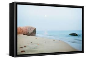 Coastal Rocks-Aledanda-Framed Stretched Canvas