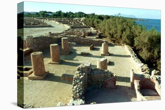 Coastal Roman Ruins, Tunisia, 3rd Century Ad-null-Stretched Canvas