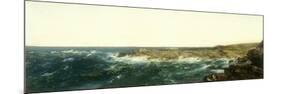 Coastal Scene, 1850 (Oil on Paper Mounted on Canvas)-John Frederick Kensett-Mounted Giclee Print