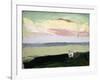 Coastal Scene at Sunset-Robert Henri-Framed Giclee Print