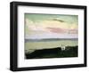 Coastal Scene at Sunset-Robert Henri-Framed Giclee Print