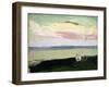 Coastal Scene at Sunset-Robert Henri-Framed Giclee Print