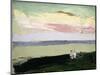 Coastal Scene at Sunset-Robert Henri-Mounted Giclee Print