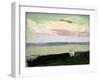 Coastal Scene at Sunset-Robert Henri-Framed Giclee Print