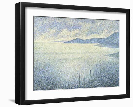 Coastal Scene. Ca. 1892-Theo van Rysselberghe-Framed Giclee Print