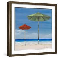 Coastal Scene II-Tiffany Hakimipour-Framed Premium Giclee Print