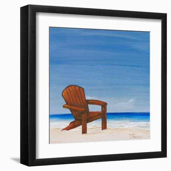 Coastal Scene III-Tiffany Hakimipour-Framed Art Print