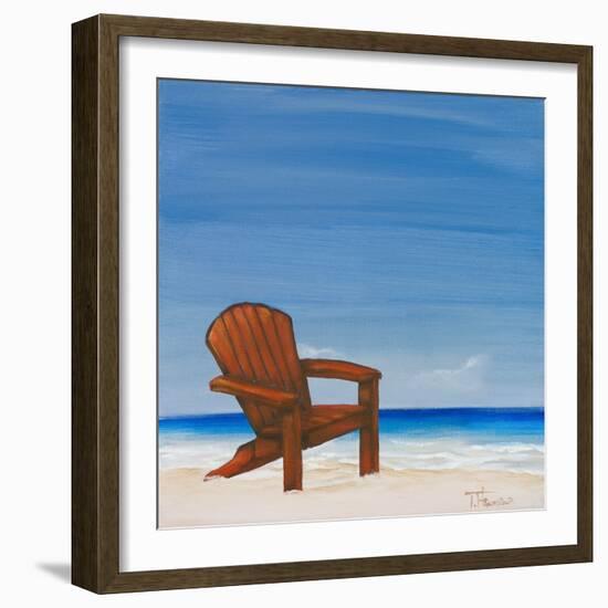 Coastal Scene III-Tiffany Hakimipour-Framed Premium Giclee Print