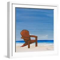 Coastal Scene III-Tiffany Hakimipour-Framed Premium Giclee Print