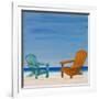 Coastal Scene IV-Tiffany Hakimipour-Framed Art Print