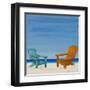 Coastal Scene IV-Tiffany Hakimipour-Framed Art Print