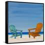 Coastal Scene IV-Tiffany Hakimipour-Framed Stretched Canvas