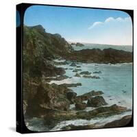 Coastal Scene Near the Lizard, Cornwall, Late 19th or Early 20th Century-null-Stretched Canvas