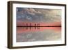 Coastal Scene with Adults-Josh Adamski-Framed Photographic Print